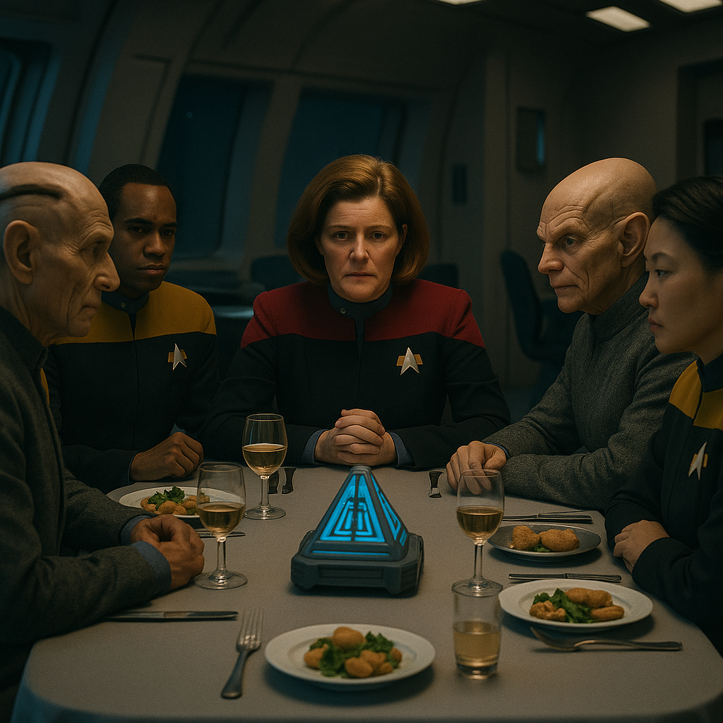 USS Voyager in the Delta Quadrant