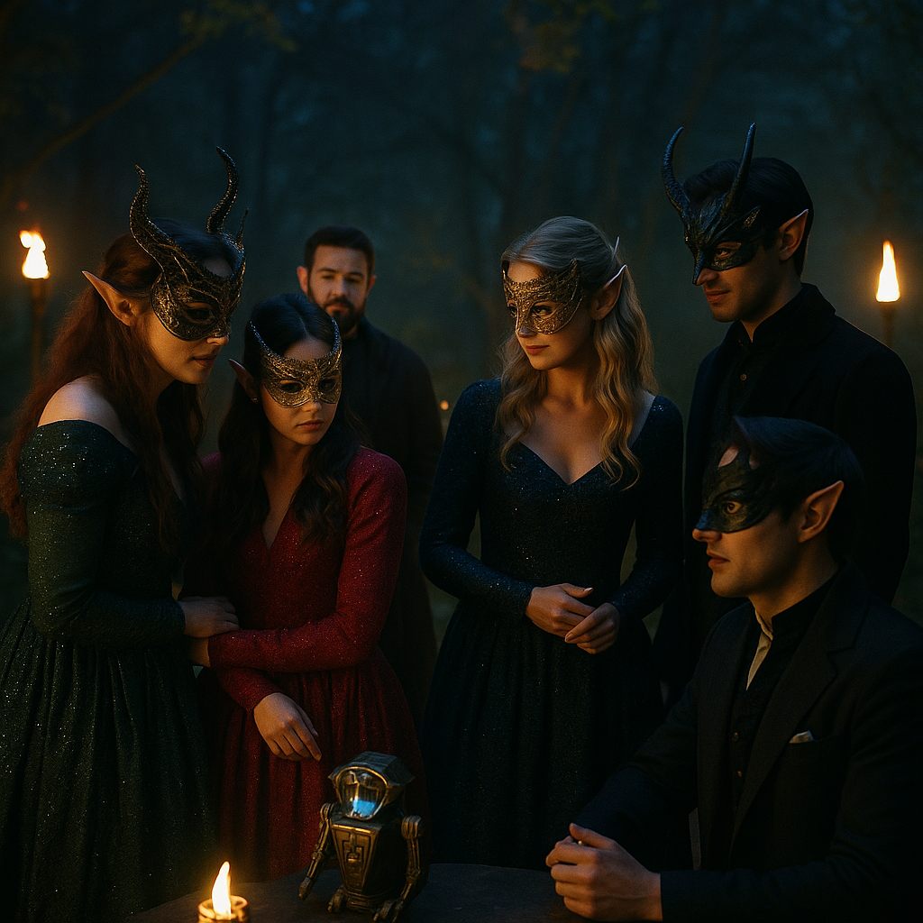 Fae Masquerade in the Forest