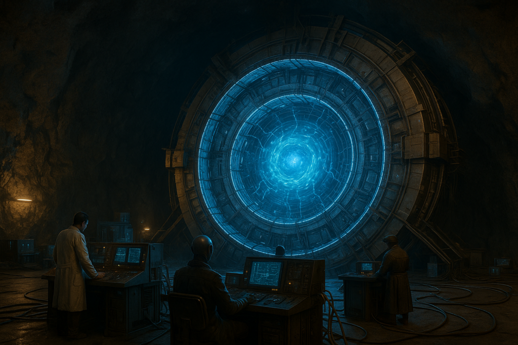 Crystalline collider core in an asteroid lab